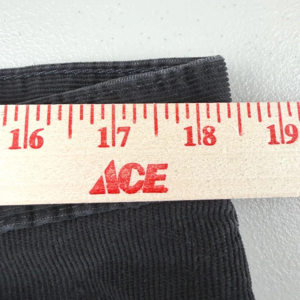 Levi Strauss & Co 514 Straight Fit Corduroy Pants Mens 36x32 Black